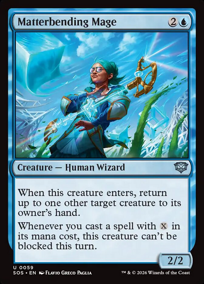 Matterbending Mage card front