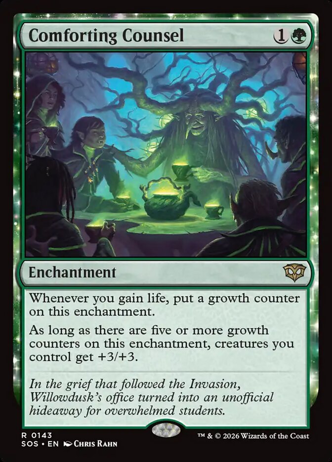 Comforting Counsel card front