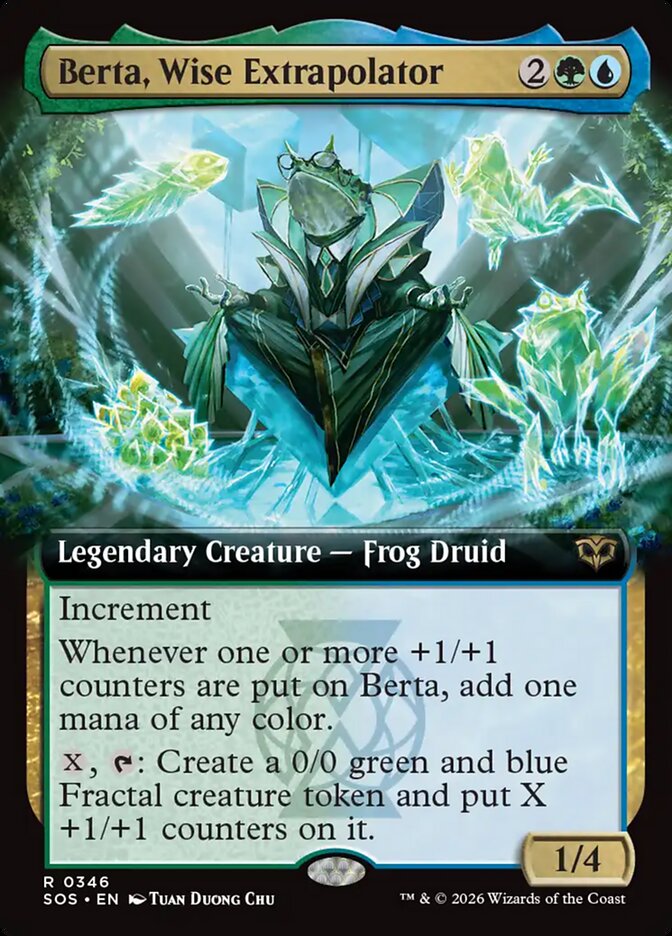 Berta, Wise Extrapolator card front