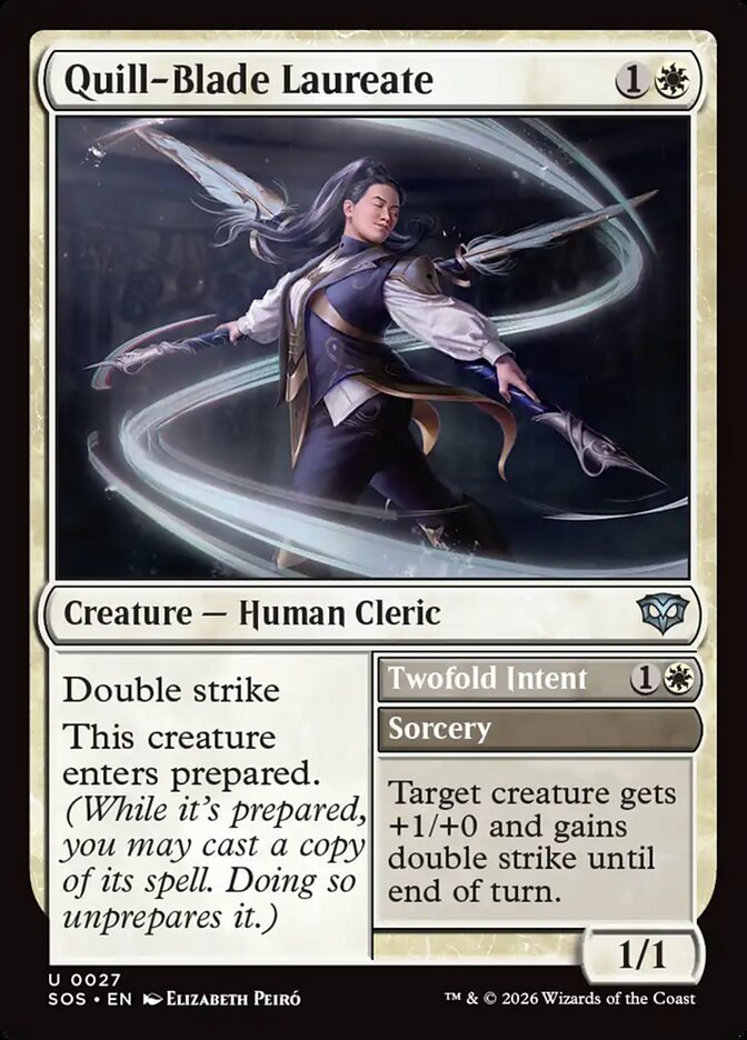 Quill-Blade Laureate card front
