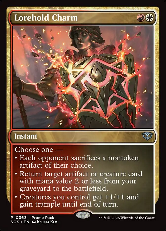 Lorehold Charm card front