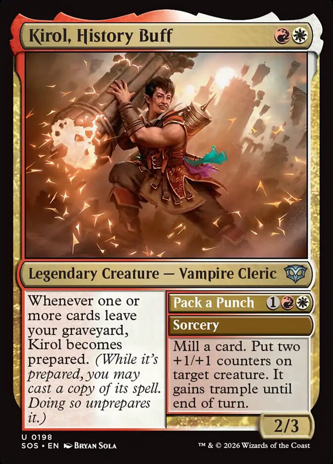 Kirol, History Buff card front