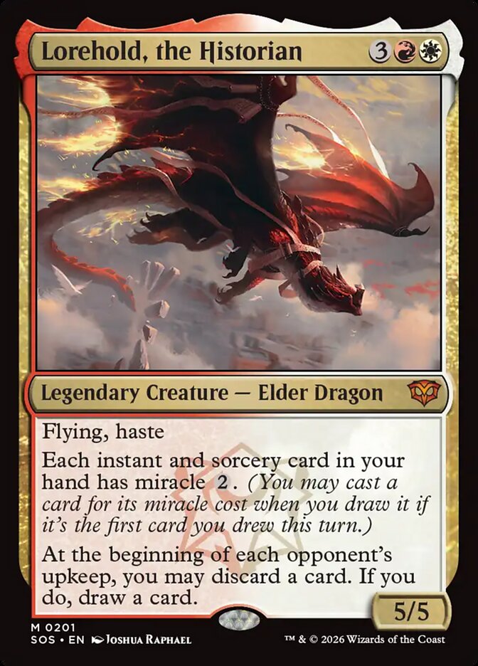 Lorehold, the Historian card front