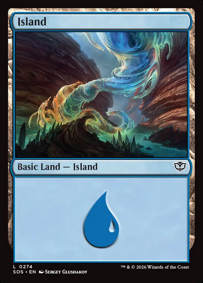 Island card front