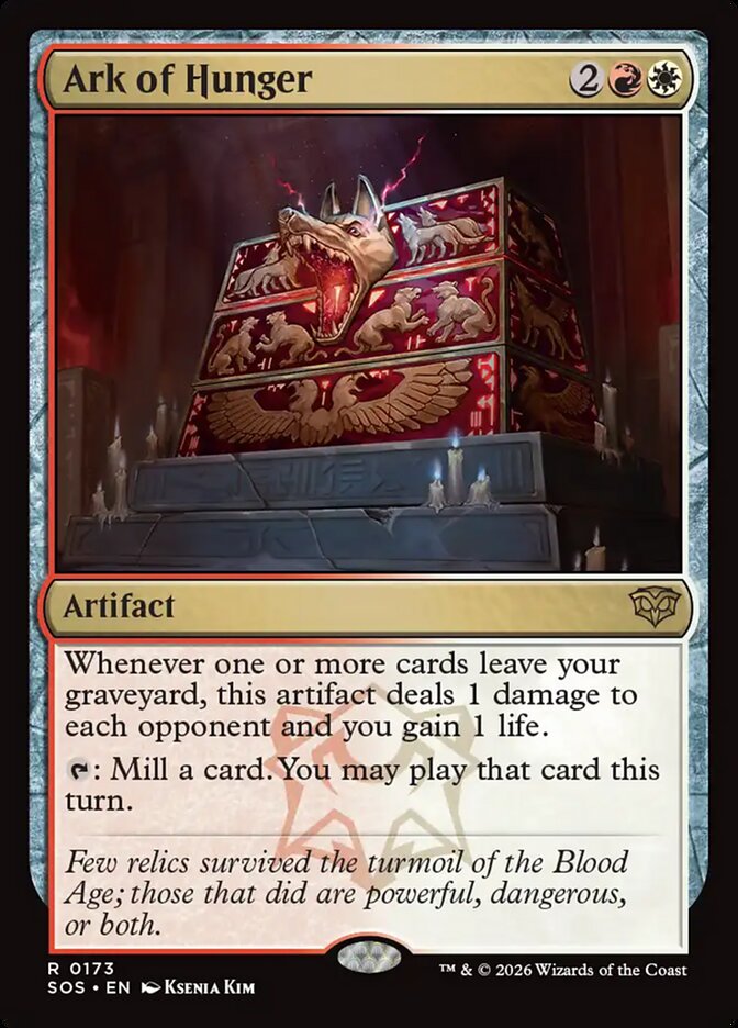 Ark of Hunger card front