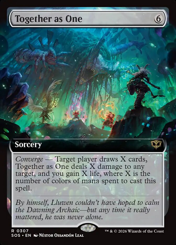 Together as One card front
