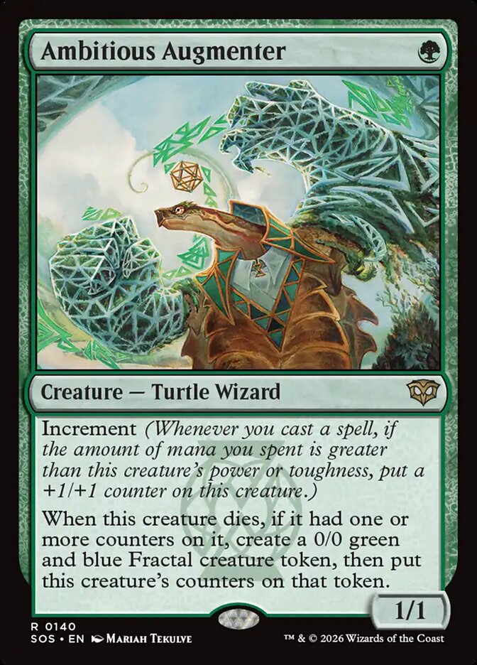 Ambitious Augmenter card front