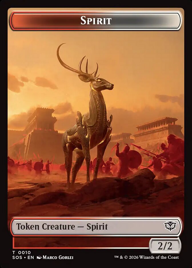 Spirit card front