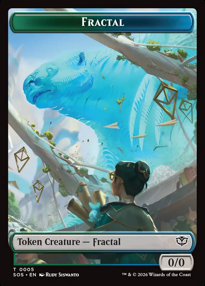 Fractal card front