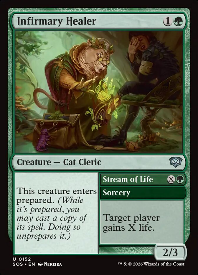 Infirmary Healer card front