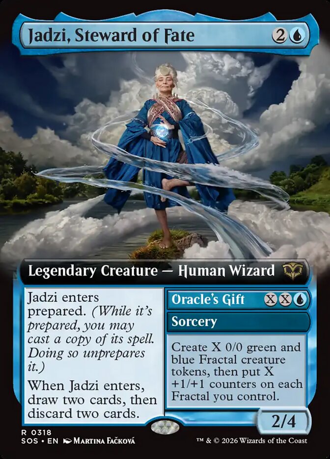 Jadzi, Steward of Fate card front