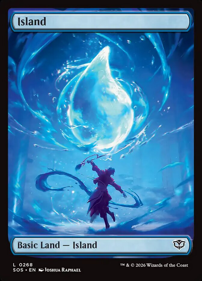 Island card front
