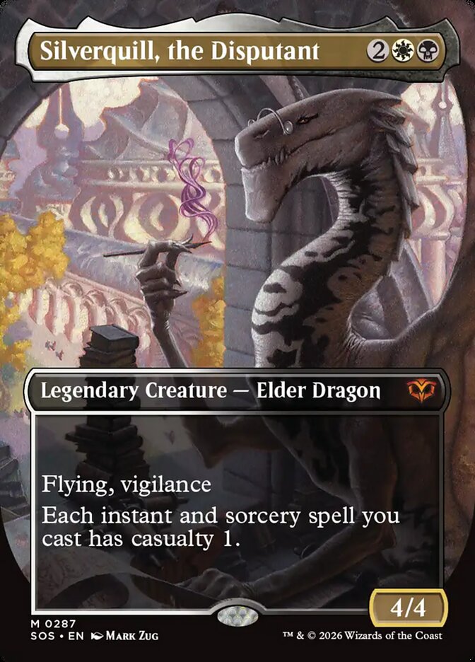 Silverquill, the Disputant card front