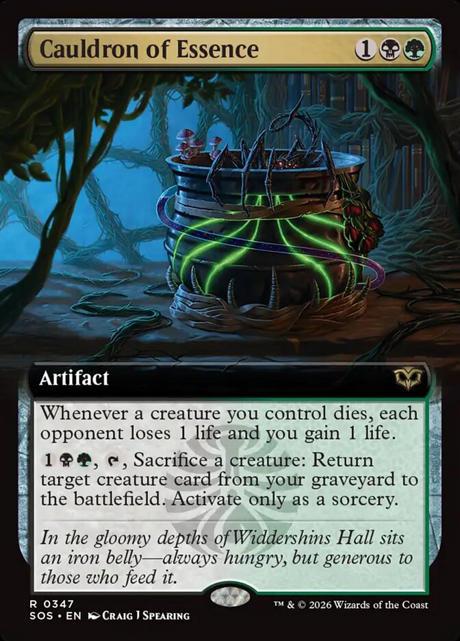 Cauldron of Essence card front