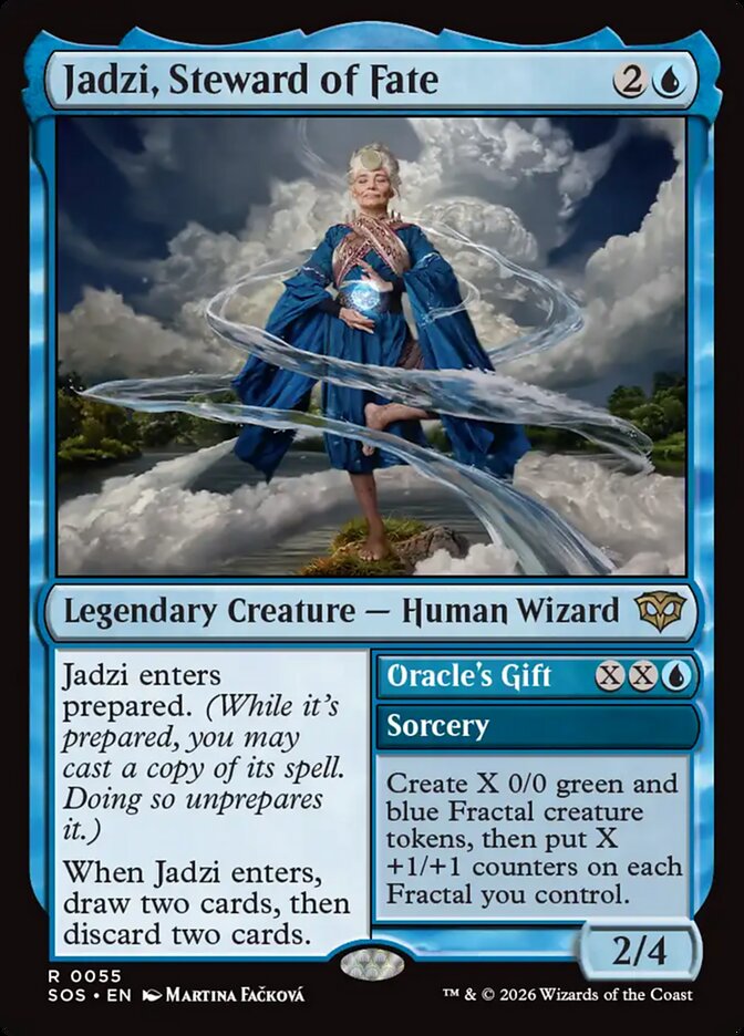 Jadzi, Steward of Fate card front