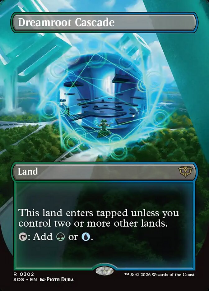 Dreamroot Cascade card front