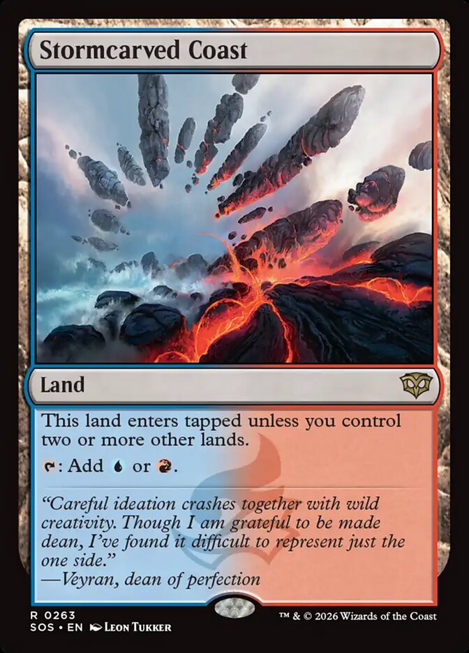 Stormcarved Coast card front