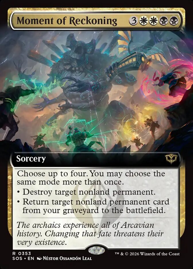 Moment of Reckoning card front