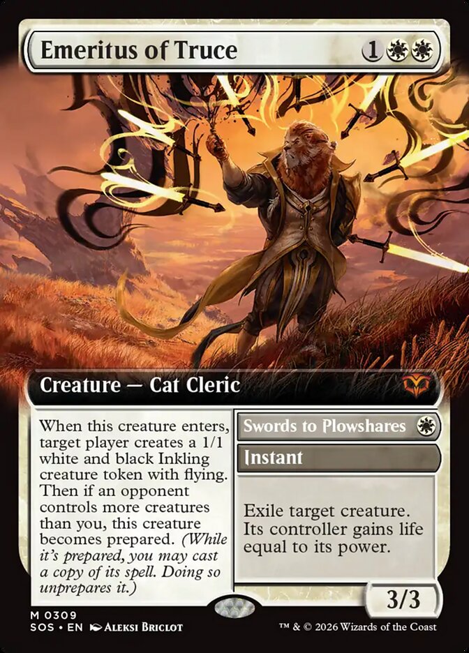 Emeritus of Truce card front