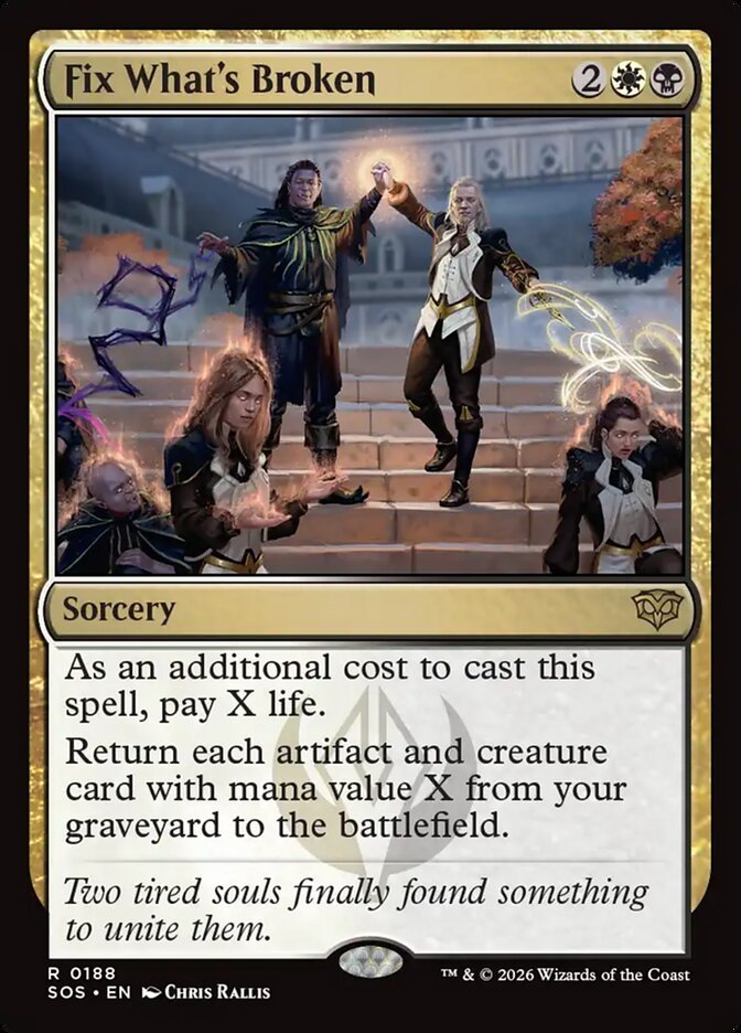 Fix What's Broken card front
