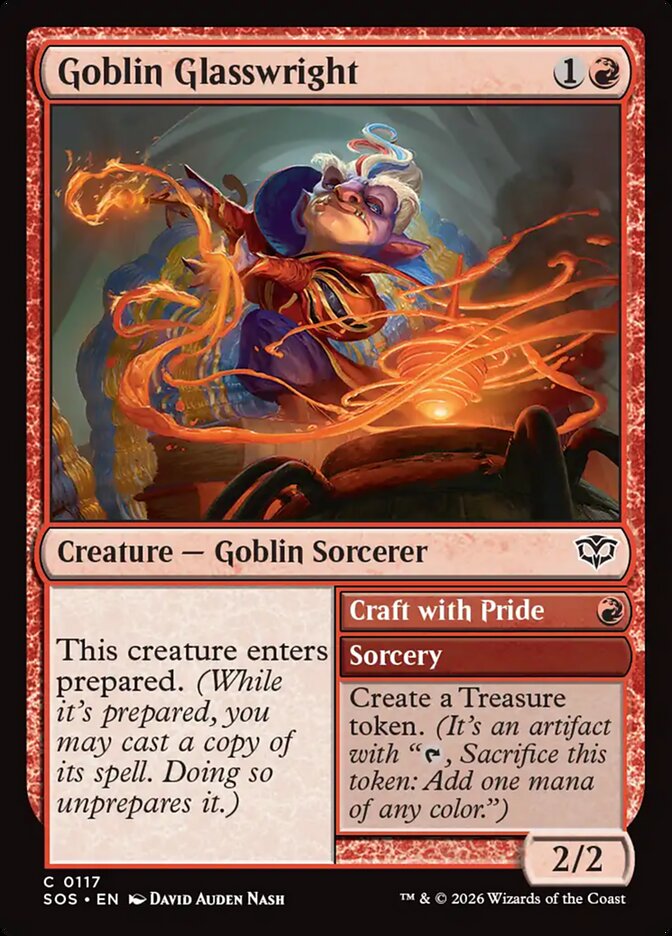 Goblin Glasswright card front