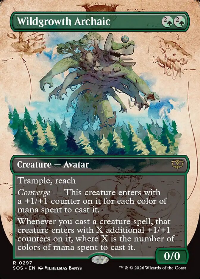 Wildgrowth Archaic card front