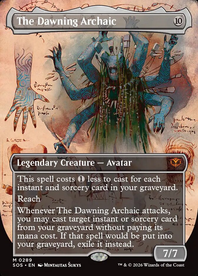 The Dawning Archaic card front