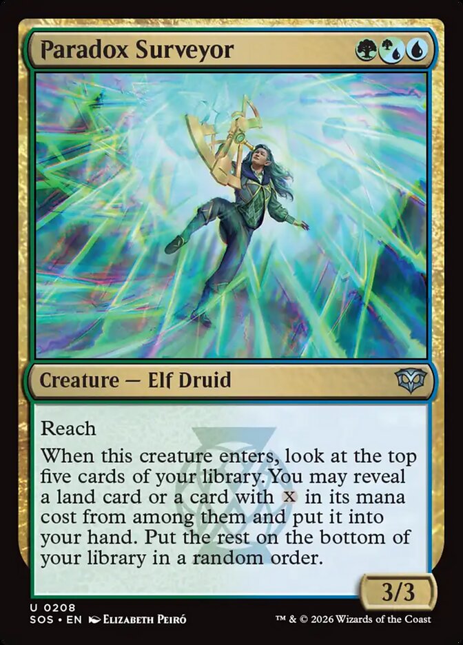 Paradox Surveyor card front
