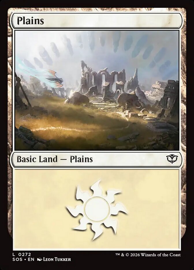 Plains card front