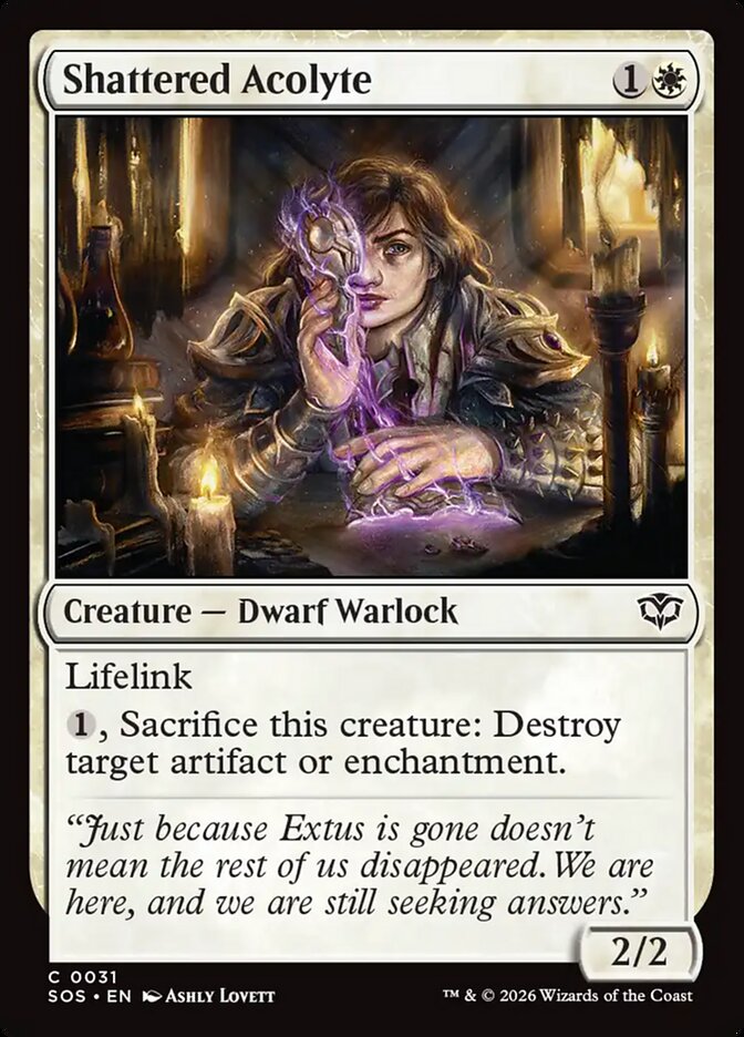 Shattered Acolyte card front