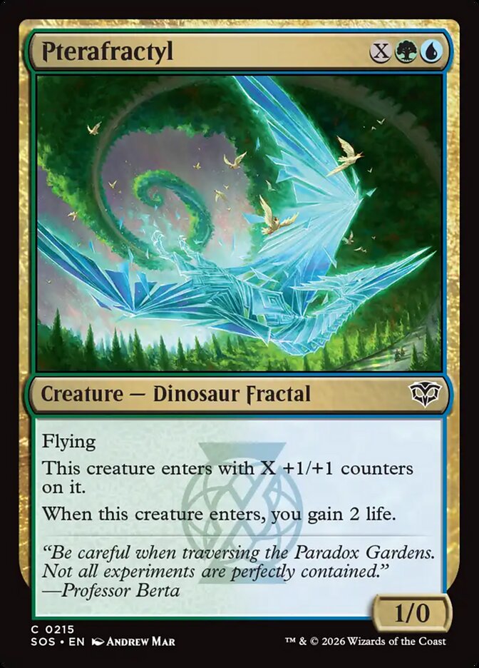 Pterafractyl card front