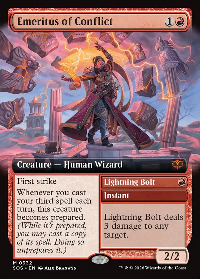 Emeritus of Conflict card front
