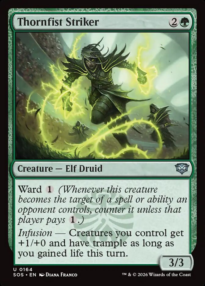 Thornfist Striker card front