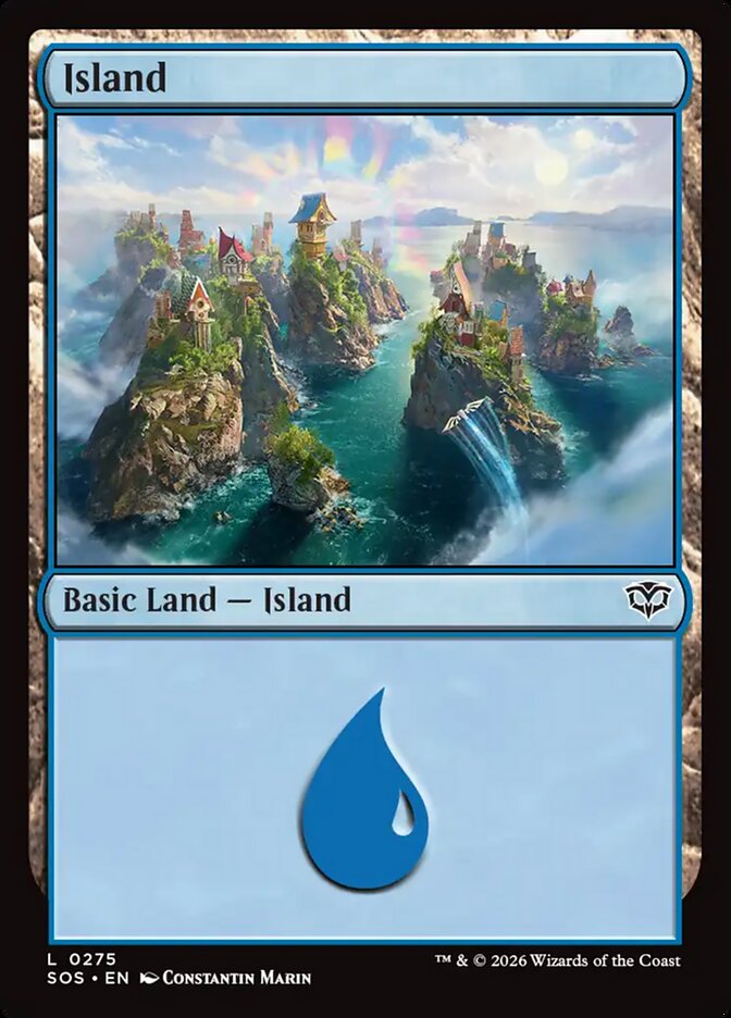 Island card front