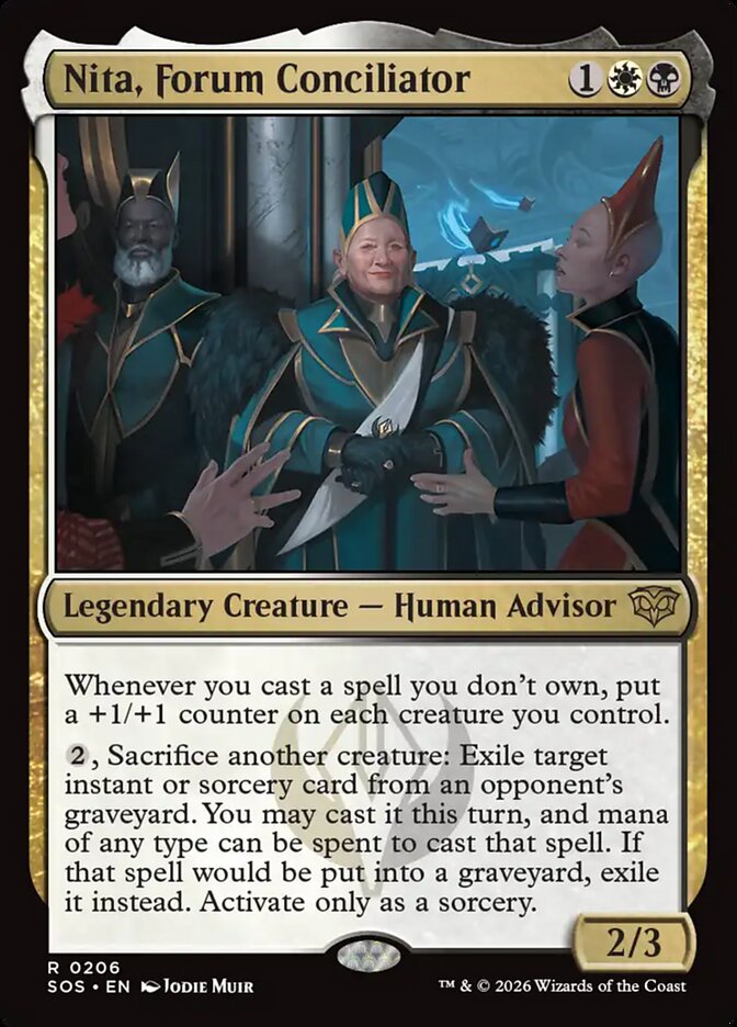 Nita, Forum Conciliator card front