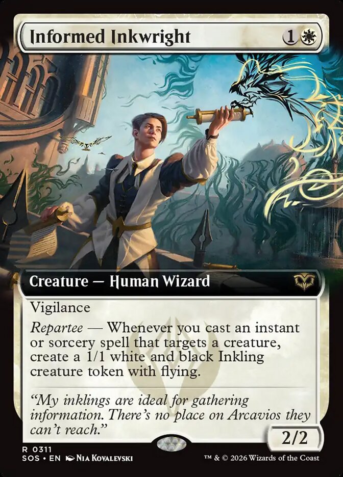 Informed Inkwright card front