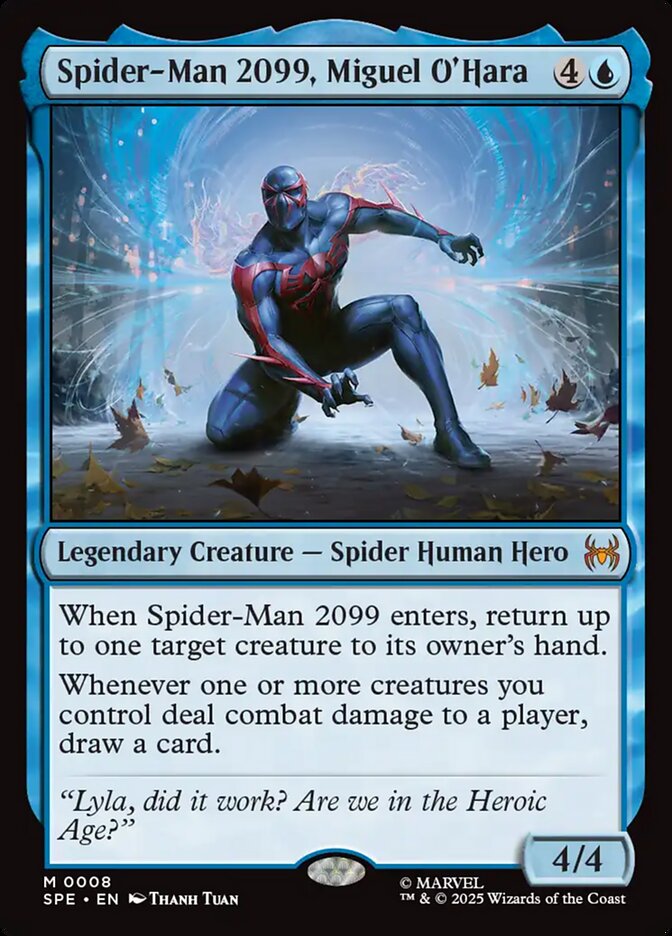 Spider-Man 2099, Miguel O'Hara card front