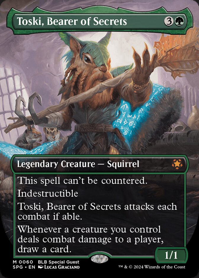 Toski, Bearer of Secrets card front