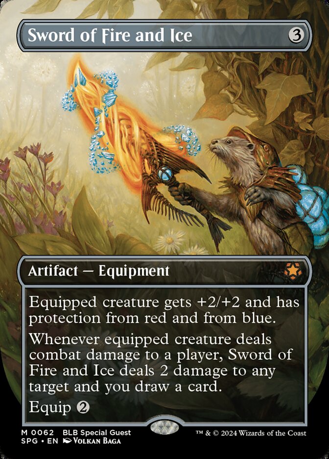 Sword of Fire and Ice card front