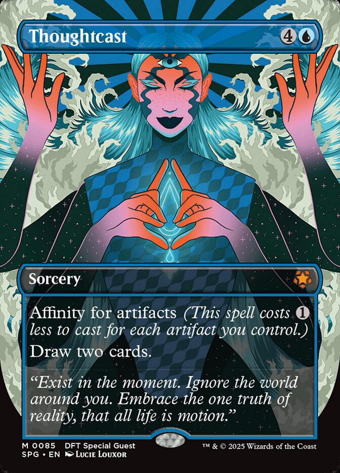 Thoughtcast card front