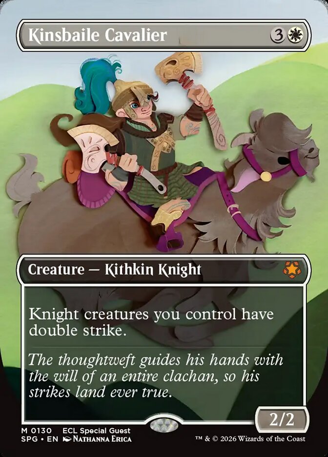 Kinsbaile Cavalier card front