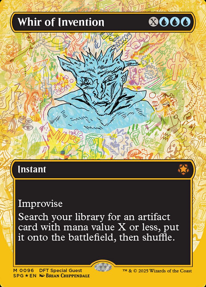 Whir of Invention card front