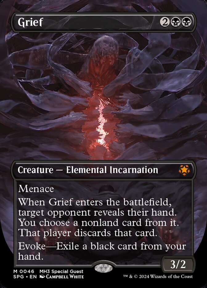 Grief card front