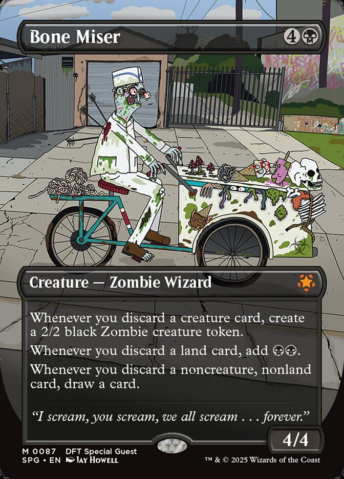 Bone Miser card front