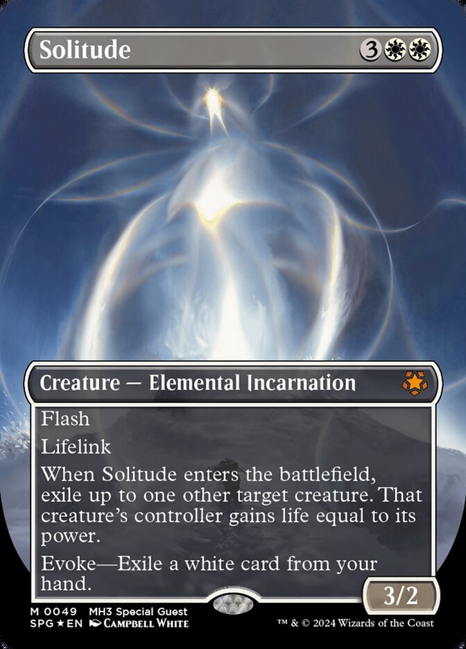 Solitude card front