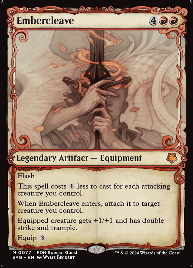 Embercleave card front