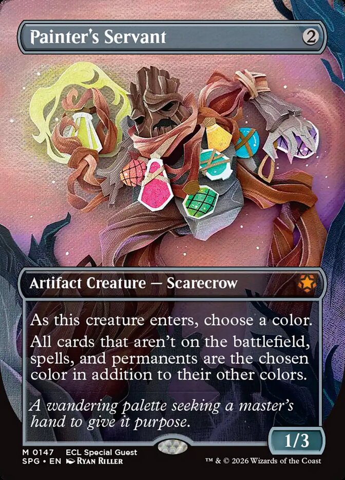 Painter's Servant card front