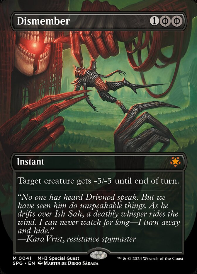 Dismember card front