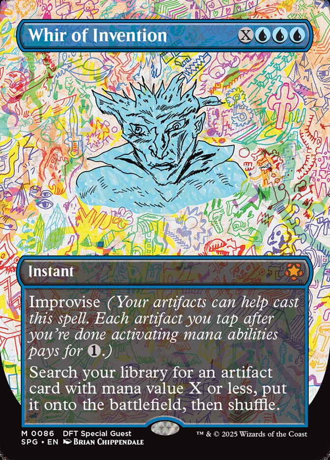 Whir of Invention card front
