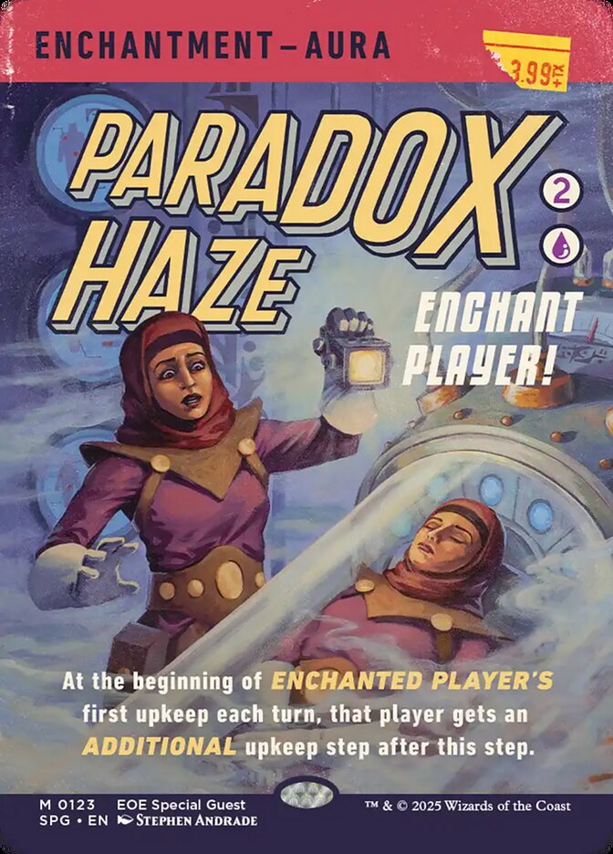 Paradox Haze card front